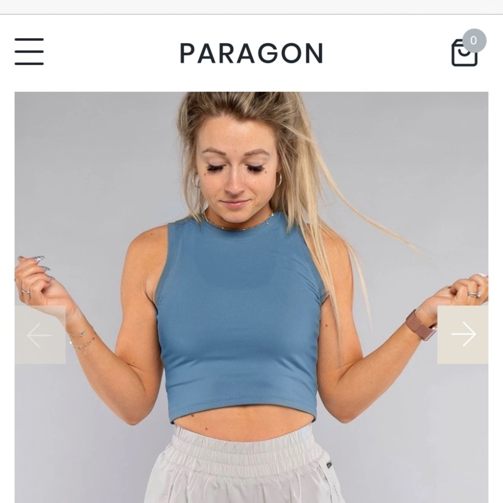 Columbia crop top